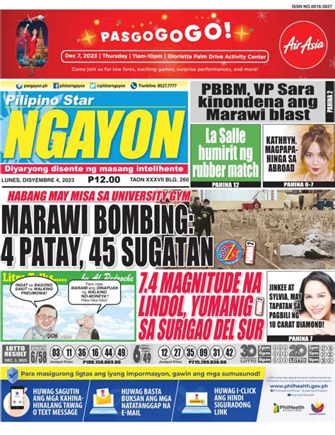 pilipino star ngayon pressreader|Philstar Media Group.